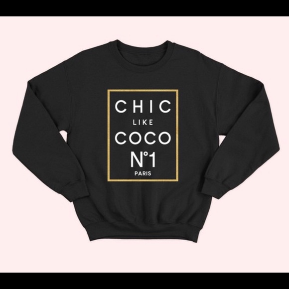 Chic like Coco Graphic Sweatshirt Premium cotton - Picture 7 of 12